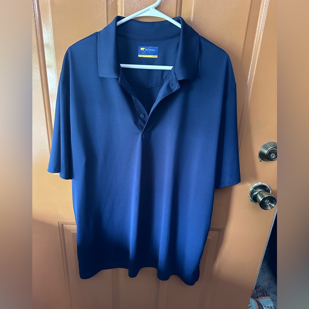 Vibrant Blue Performance Polo Shirt